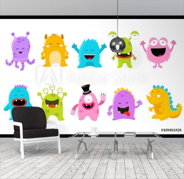 Picture of Cute Monster Set